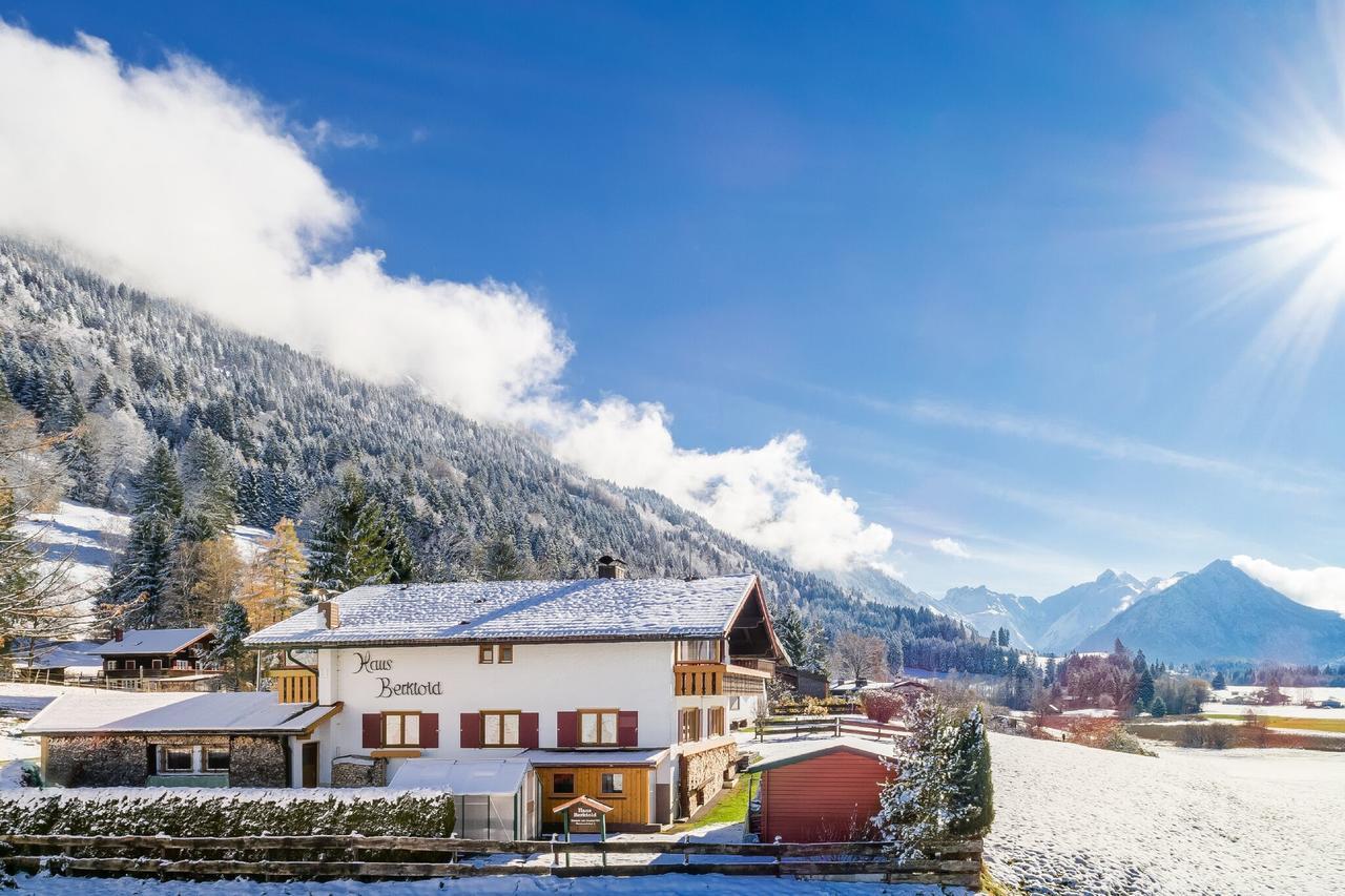 "Haus Berktold" - Annehmlichkeiten Von 4-Sterne Familien-Und Wellnesshotel Viktoria Koennen Mitbenutzt Werden Oberstdorf Exterior foto